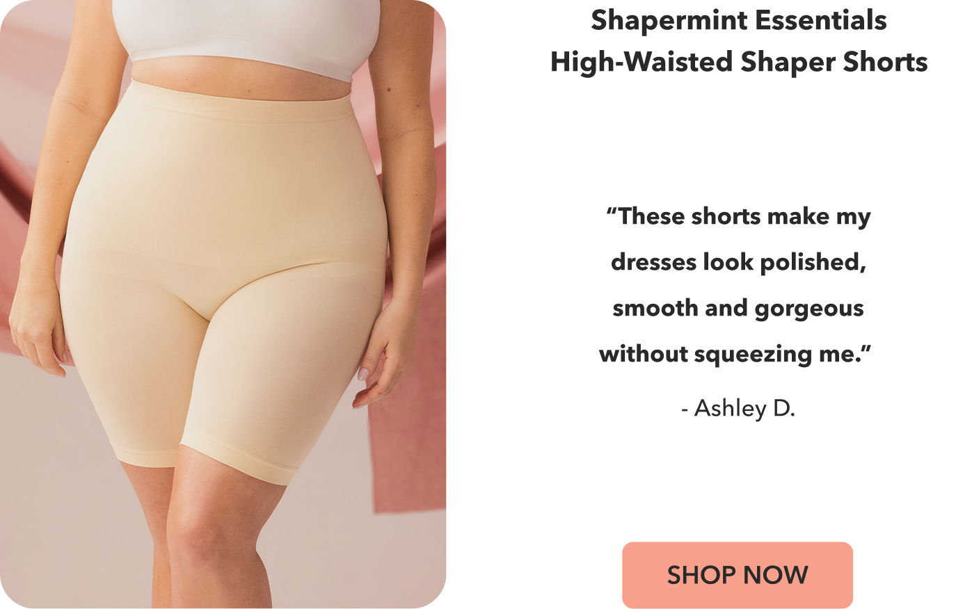 Shapermint Essentials High-Waisted Shaper Shorts