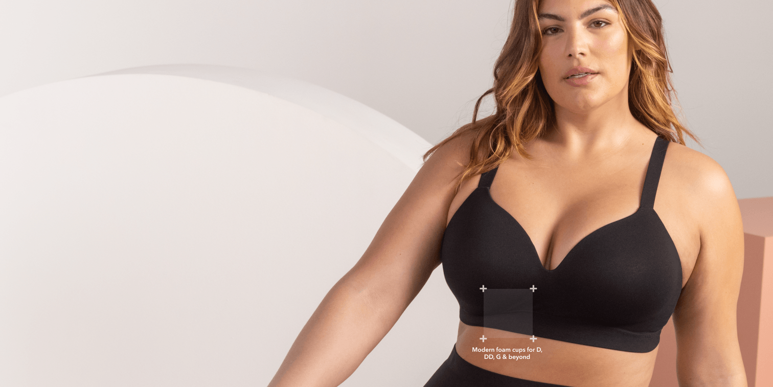 The #1 wireless bra in America for larger busts