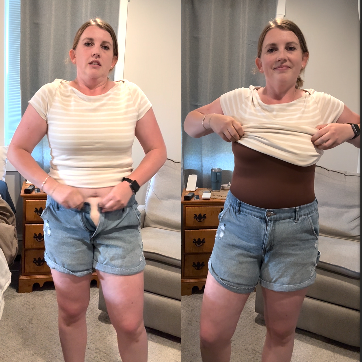 Look Slimmer in Seconds. In the Clothes You Already Own.