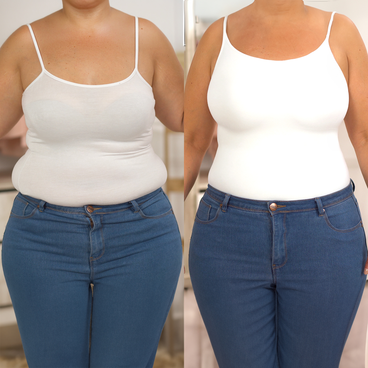 Goodbye Muffin Top, Love Handles, and Back Bulge.
