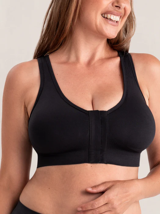 Truekind® Daily Comfort Posture Bra Black