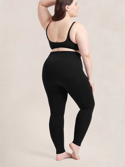 Plus Size Mid-Waist Shaping Leggings