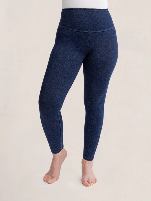 Shaping Jeggings Navy FRONT