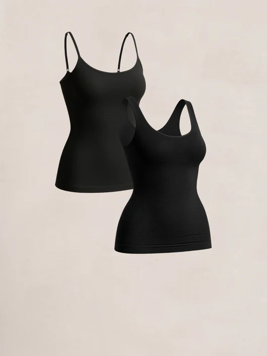 Bundle Shapermint Essentials - 1 Tank Cami + 1 Scoop Neck Cami Bundle Shapermint Essentials - 1 Tank Cami + 1 Scoop Neck Cami