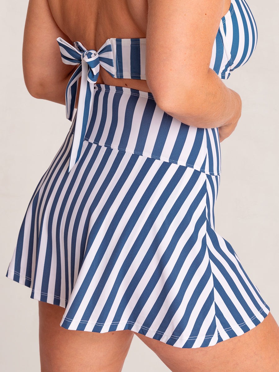 Shapermint Essentials High Waisted Full Coverage Swim Skirt
