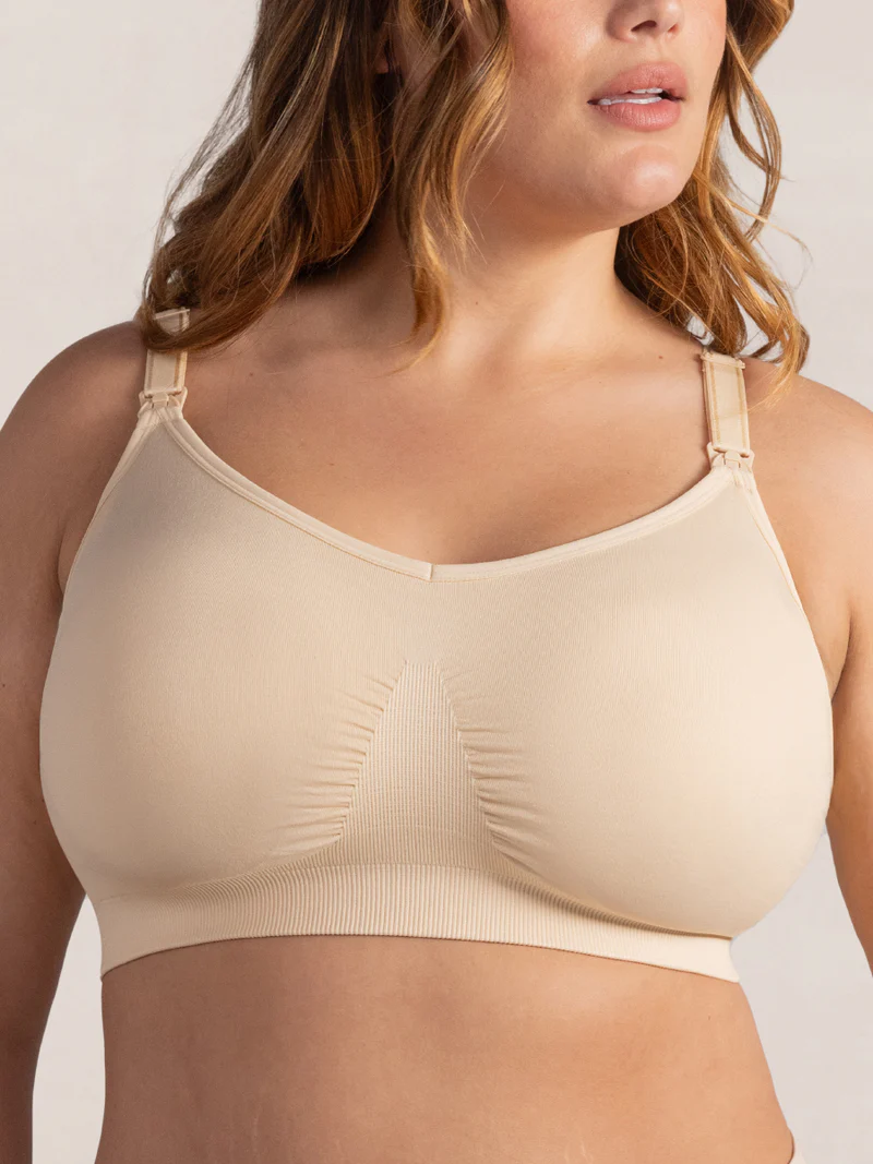 Maternity Wirefree Nursing Bra Chai color