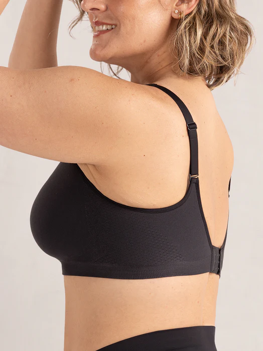 Wireless Menopause Bra with adaptive fit adjusts to natural body changes