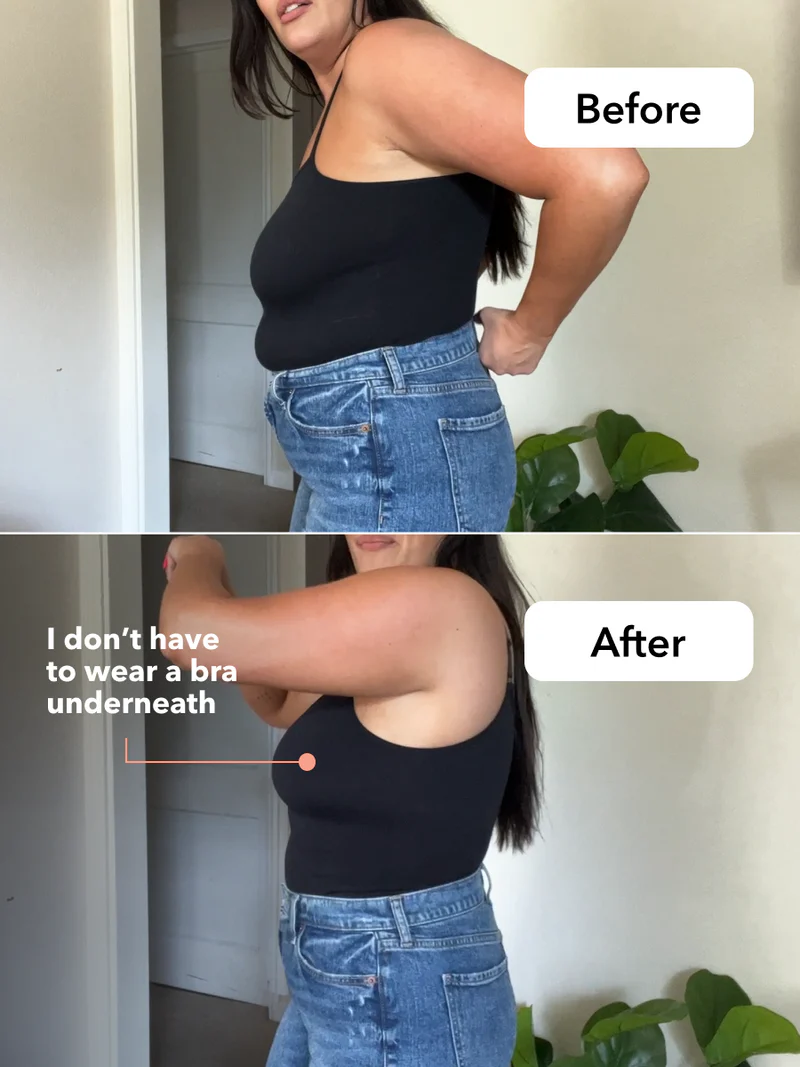 Shapermint Cami Before and After