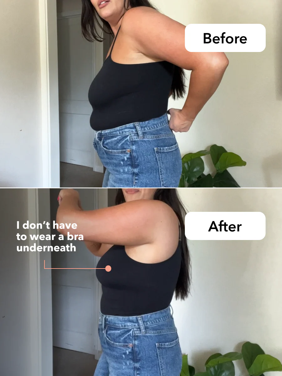 Shapermint Cami Before and After