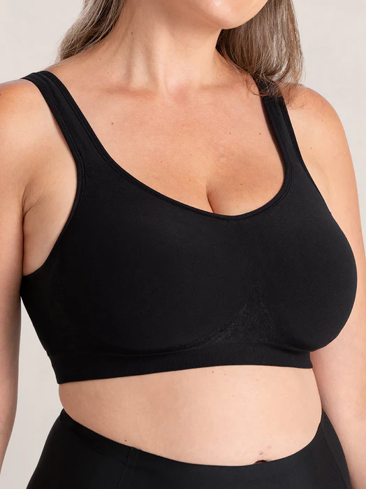 Wireless Shaping Bra black color