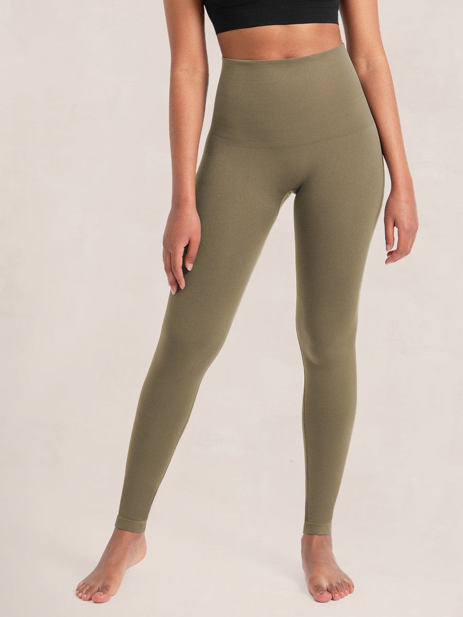 Shapermint Essentials Seamless Comfort Mid-Waist Shaping Leggings