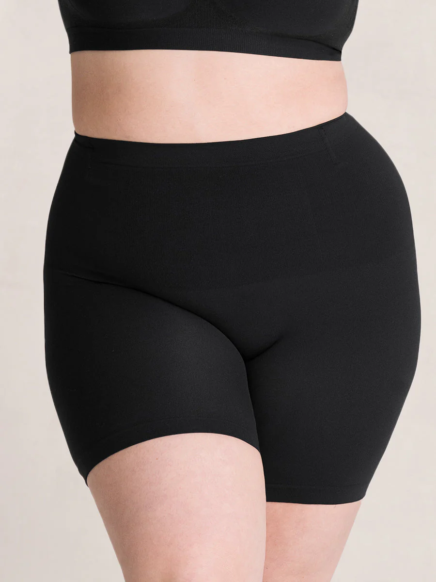 Shapewear Mid-Waisted Shaper Short black