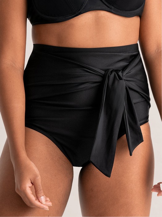 Swim Bottom tie belt in the side