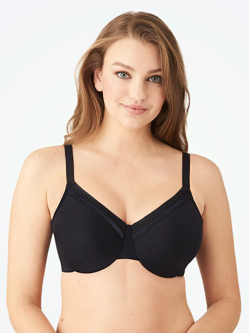 Wacoal Bra Black Perfect Primer Full Figure Underwire Bra