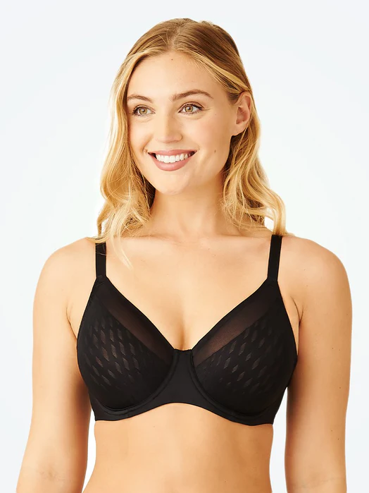 Shapermint Wacoal Bra Black / 36C Wacoal® Elevated Allure Underwire Bra