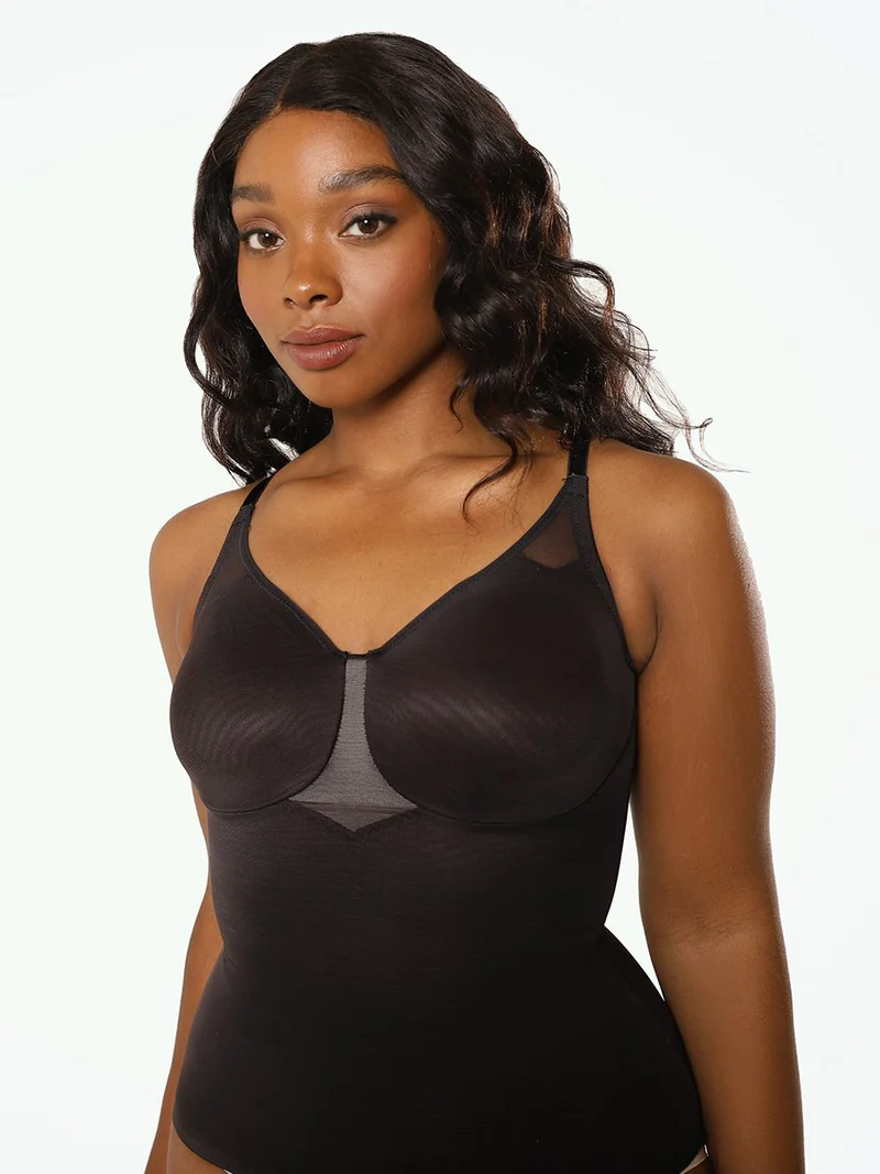Shapermint Miraclesuit Camis & Tanks Black / 38C Miraclesuit® Sexy Sheer Shaping Camisole