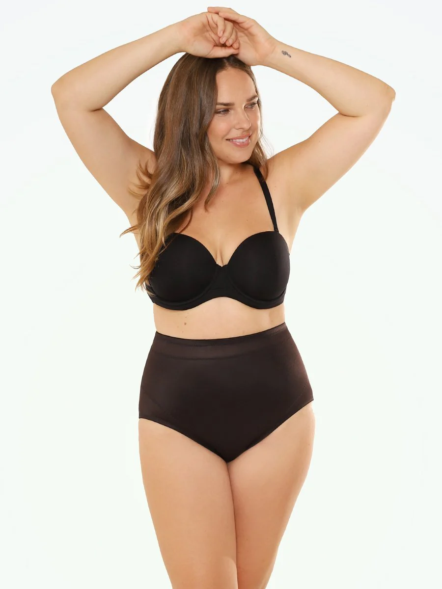 Shapermint Miraclesuit Panties Black / S Miraclesuit® Flexible Fit® Waistline Brief