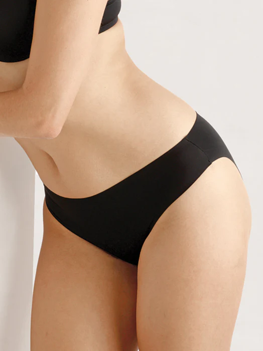 Black TC Wonderful Edge Matte Microfiber Hipster