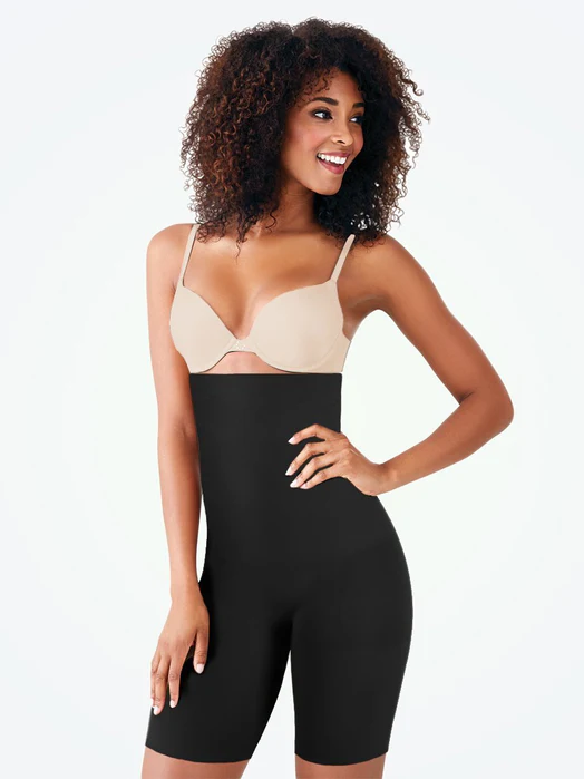 Maidenform Seamless High Waisted Thigh Slimmer black