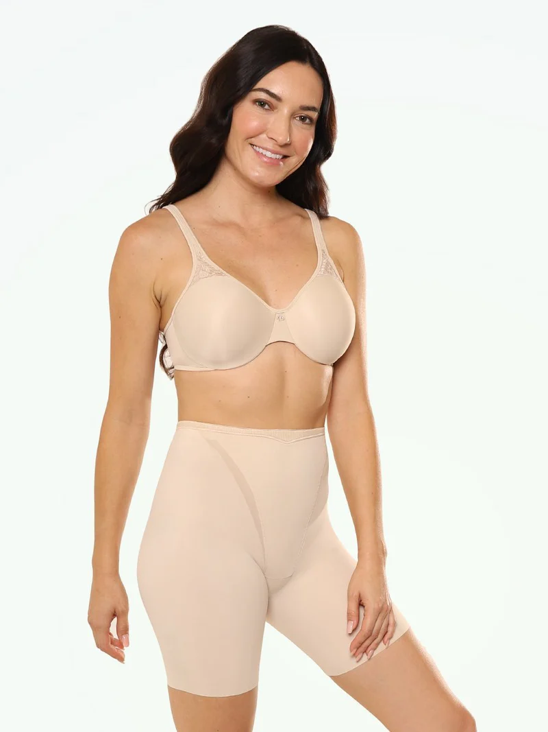 Shapermint Maidenform Shorts Latte Lift / S Maidenform® Firm Foundations Thigh Slimmer