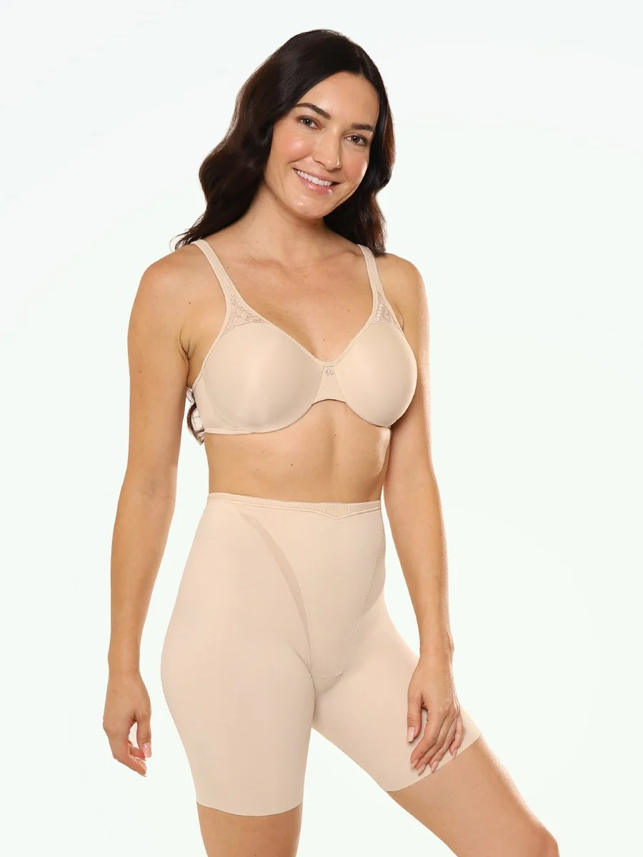 Shapermint Maidenform Shorts Latte Lift / S Maidenform® Firm Foundations Thigh Slimmer